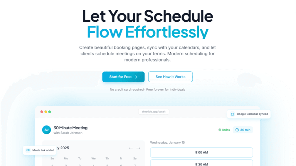 Watch TimeTide in Action